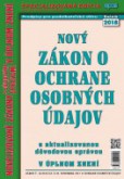 Zákon o ochrane osobných údajov Zákon o ochrane osobných údajov