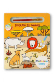 Maľovanie vodou - Zvieratá zo savany Maľovanie vodou - Zvieratá zo savany