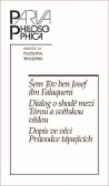 Dialog o shodě mezi Tórou a světskou vědou. Dopis ve věci Průvodce tápajících Dialog o shodě mezi Tórou a světskou vědou. Dopis ve věci Průvodce tápajících