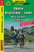 Okolí Bratislavy - sever, Malé Karpaty, Záhorie 1:60 000 Okolí Bratislavy - sever, Malé Karpaty, Záhorie 1:60 000