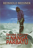 Červená světlice na Nanga Parbatu Červená světlice na Nanga Parbatu