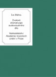 Zvuková dramaturgie audiovizuálního díla Zvuková dramaturgie audiovizuálního díla