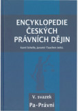 Encyklopedie českých právních dějin, V. svazek Pa-Právni