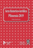 Acta historico-iuridica Pilsnensia 2019