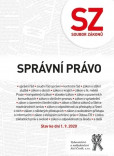 Soubor zákonů Správní právo. Stav ke dni 1.9.2020 Soubor zákonů Správní právo. Stav ke dni 1.9.2020