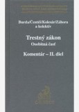 Trestný zákon Osobitná časť Trestný zákon Osobitná časť