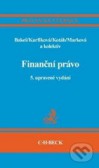 Finanční právo, 5. upravené vydání Finanční právo, 5. upravené vydání