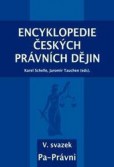 Encyklopedie českých právních dějin, V. svazek Pa-Právni Encyklopedie českých právních dějin, V. svazek Pa-Právni