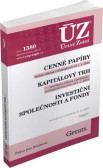 ÚZ 1580 Cenné papíry, Kapitálový trh, Investiční společnosti a fondy, Komoditní burzy ÚZ 1580 Cenné papíry, Kapitálový trh, Investiční společnosti a fondy, Komoditní burzy