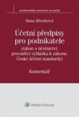 Účetní předpisy pro podnikatele. Komentář Účetní předpisy pro podnikatele. Komentář