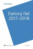 Meritum Daňový řád 2017-2018 Meritum Daňový řád 2017-2018