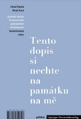 Tento dopis si nechte na památku na mě Tento dopis si nechte na památku na mě