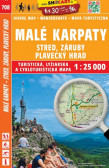 708 Malé Karpaty - Stred, Záruby, Plavecký hrad, 1:25.000 708 Malé Karpaty - Stred, Záruby, Plavecký hrad, 1:25.000