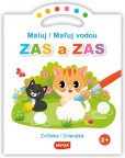 Maľuj vodou ZAS a ZAS - Zvieratká Maľuj vodou ZAS a ZAS - Zvieratká