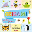 Origami pre deti + farebné papiere Origami pre deti + farebné papiere