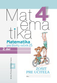 Matematika 4 - 2. diel - Zošit pre učiteľa