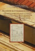 Pramene slovenskej hudby IV. Pramene slovenskej hudby IV.