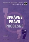 Správne právo procesné, 2. aktualizované vydanie Správne právo procesné, 2. aktualizované vydanie