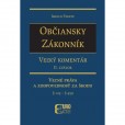 Občiansky zákonník. Veľký komentár 2. zväzok Občiansky zákonník. Veľký komentár 2. zväzok
