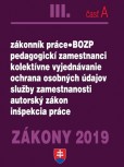 Zákony 2019 III-A Zákony 2019 III-A