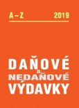 Daňové a nedaňové výdavky A-Z 2019 Daňové a nedaňové výdavky A-Z 2019