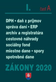 Zákony 2020 I/A - Daňové zákony - úplné znenie k 1.1.2020