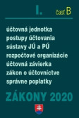 ZÁKONY 2020 I/B - Účtovné zákony - úplné znenie k 1.1.2020