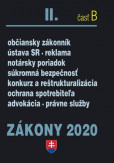 Zákony 2020 II. B - Občianske zákony - Úplné znenie k 1.1.2020 Zákony 2020 II. B - Občianske zákony - Úplné znenie k 1.1.2020