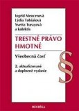 Trestné právo hmotné. Všeobecná časť, 2. vyd. Trestné právo hmotné. Všeobecná časť, 2. vyd.