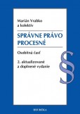 Správne právo procesné. Osobitná časť, 2. vydanie Správne právo procesné. Osobitná časť, 2. vydanie