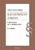 Katastrálny zákon. Úzz, 2. vydanie, 2019 Katastrálny zákon. Úzz, 2. vydanie, 2019
