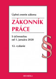 Zákonník práce. Úzz, 12. vyd., 2020