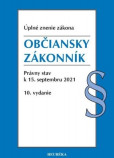 Občiansky zákonník. Úzz, 10. vyd., 9/2021