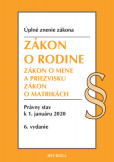 Zákon o rodine. Úzz, 7. vyd., 9/2021 Zákon o rodine. Úzz, 7. vyd., 9/2021