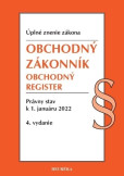 Obchodný zákonník, Obchodný register. Úzz, 4. vydanie 1/2022