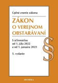 Zákon o verejnom obstarávaní. Úzz, 5. vyd., 6/2022 Zákon o verejnom obstarávaní. Úzz, 5. vyd., 6/2022