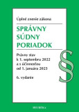 Správny súdny poriadok. Úzz, 6. vydanie, 9/2022 Správny súdny poriadok. Úzz, 6. vydanie, 9/2022