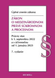 Zákon o medzinárodnom práve súkromnom a procesnom. Úzz, 7. vydanie, 9/2022 Zákon o medzinárodnom práve súkromnom a procesnom. Úzz, 7. vydanie, 9/2022
