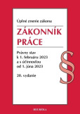 Zákonník práce. Úzz, 20. vydanie, 2/2023