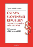 Ústava SR, Listina základných práv a slobôd. 2023 Ústava SR, Listina základných práv a slobôd. 2023