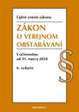 Zákon o verejnom obstarávaní. 6. vyd., 4-2024