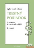 Trestný poriadok. 2. vyd., 9-2025