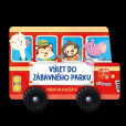 Výlet do zábavného parku - kniha na kolesách Výlet do zábavného parku - kniha na kolesách