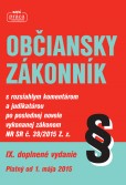 Občiansky zákonník 2015 Občiansky zákonník 2015