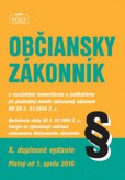 Občiansky zákonník 2016 Občiansky zákonník 2016