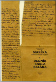 Marška – Denník Karla Baláka Marška – Denník Karla Baláka