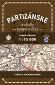Partizánske a okolie - kedysi a dnes 1:75 000 Partizánske a okolie - kedysi a dnes 1:75 000