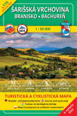Šarišská vrchovina - Branisko 1:50 000 (6.vydanie)