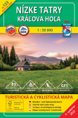Nízke Tatry - Kráľova hoľa 1:50 000 Nízke Tatry - Kráľova hoľa 1:50 000