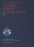 Fontes renum slovacarum II